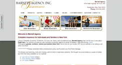 Desktop Screenshot of barnettagency.com
